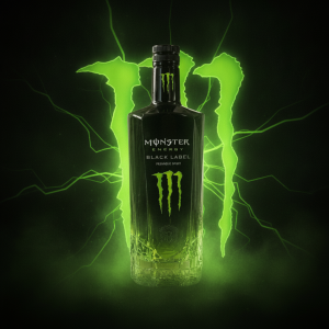 Monster Energy Black Label Preaholic Spirit Bottle Decanter 5 Monster Energy Black Label Preaholic Spirit Bottle Decanter
