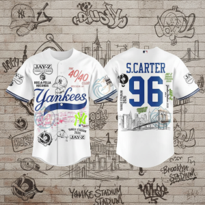 New York Yankees x JAY-Z 2026 Concert Baseball Jersey