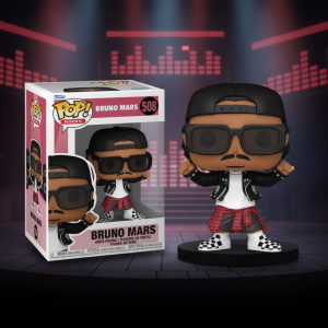 Funko Pop! Bruno Mars #508 APT Vinyl Figure Collectible 5 Funko Pop! Bruno Mars #508 APT Vinyl Figure Collectible