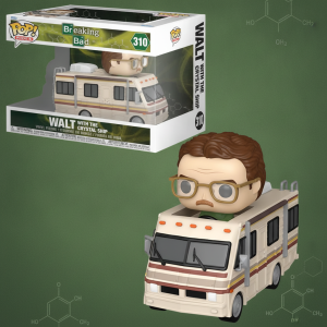 Funko Pop! Ride Walt The Crystal Ship Vinyl Figure Collectible