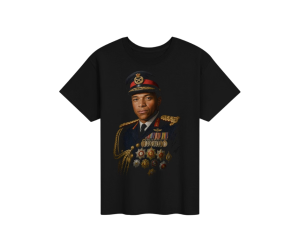 Kylian Mbappé Dictator Parody Vintage Graphic T-Shirt
