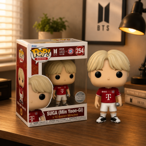 SUGA BTS x FC Bayern Munich Funko Pop Figure