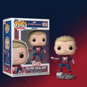 Erling Haaland Spider-Man Norway Marvel Vinyl Pop Figure