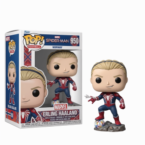 Erling Haaland Spider-Man Norway Marvel Vinyl Pop Figure