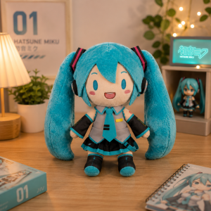 Hatsune Miku x Lionel Messi Argentina World Cup 2026 Plush Doll