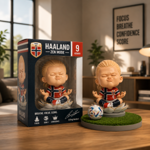 Erling Haaland Norway Soccer Zen Mode Collectible Vinyl Pop Figure