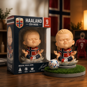 Erling Haaland Norway Soccer Zen Mode Collectible Vinyl Pop Figure