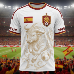 Spain World Cup 2026 Soccer Jersey for Fans