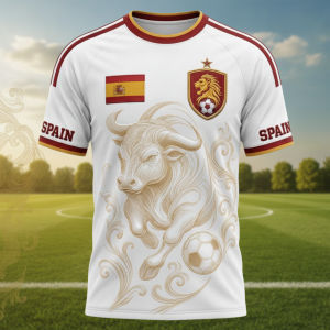 Spain World Cup 2026 Soccer Jersey for Fans