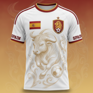 Spain World Cup 2026 Soccer Jersey for Fans