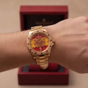 Spain La Roja World Cup Trophy Special Edition Watch | Premium Football Fan Gift