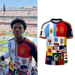 IShowSpeed All Countries 2026 World Cup Mashup Soccer Jersey