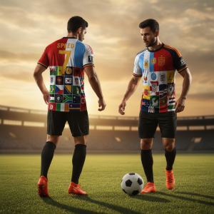 IShowSpeed All Countries 2026 World Cup Mashup Soccer Jersey
