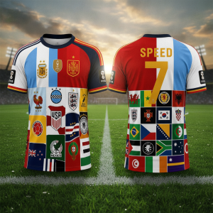 IShowSpeed All Countries 2026 World Cup Mashup Soccer Jersey