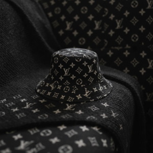 Louis Vuitton Everyday LV Monogram Bucket Hat Blue Brown Black All Over Print