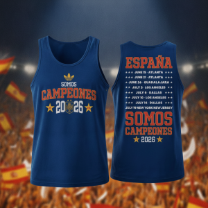 Lamine Yamal 2026 Somos Campeones Spain Parade Tank Top