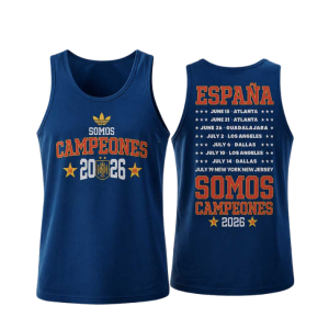Lamine Yamal 2026 Somos Campeones Spain Parade Tank Top