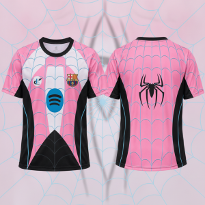 FC Barcelona x Spider-Gwen Special Edition 2026 Soccer Jersey