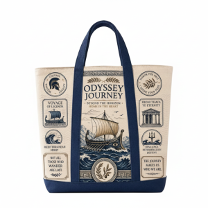 The Odyssey Ancient Greece Seafaring Tote Bag - Greek Mythology Canvas Tote 6 The Odyssey Ancient Greece Seafaring Tote Bag - Greek Mythology Canvas Tote