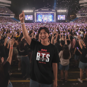 BTS Arirang World Tour 2026 Classic ARMY Fan Shirt - K-Pop Concert Graphic Tee