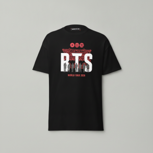 BTS Arirang World Tour 2026 Classic ARMY Fan Shirt - K-Pop Concert Graphic Tee