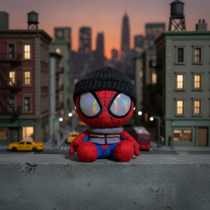 Spider-Man Brand New Day Beanie Eye Plush Toy - Marvel Collectible Plushie