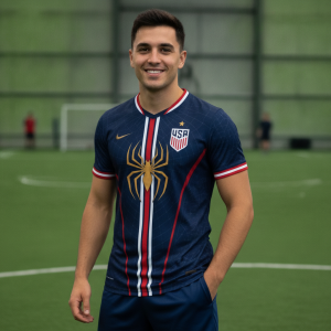United States National Team Spider-Man FIFA World Cup 2026 Soccer Jersey - Crossover Kit