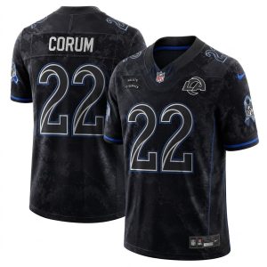 Los Angeles Rams Midnight Jersey - Graphic Football Shirt