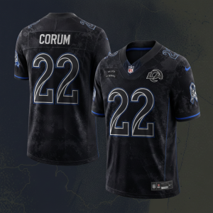 Los Angeles Rams Midnight Jersey - Graphic Football Shirt