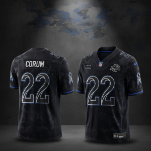 Los Angeles Rams Midnight Jersey - Graphic Football Shirt