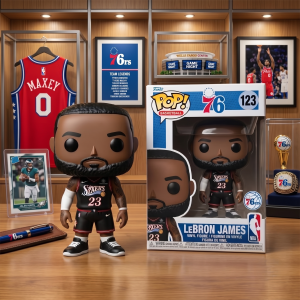 LeBron James Philadelphia 76ers Pop Figure - Vinyl Collectible Toy