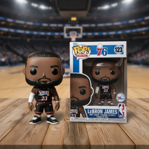 LeBron James Philadelphia 76ers Pop Figure - Vinyl Collectible Toy