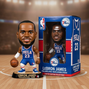 LeBron James #23 Philadelphia 76ers Bobblehead - Collectible Figurine