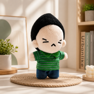BTS Min Yoongi Grumpy Face Plush Doll