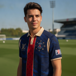 Louis Vuitton x PSG Paris Saint-Germain Polo Jersey Shirt