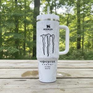 Stanley x Monster Energy Ultra White 40 oz Tumbler With Handle