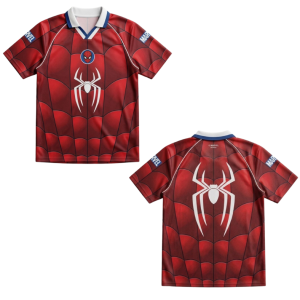 Tom Holland x Joselu Spider-Man V-Neck Polo Jersey 5 Tom Holland x Joselu Spider-Man V-Neck Polo Jersey