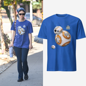 Mia Goth Star Wars Night Graphic T-Shirt | Sci-Fi Fan Tee