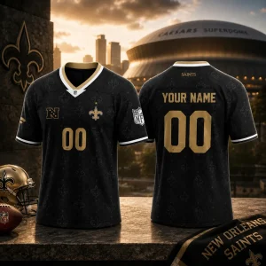 New Orleans Saints Football Custom Jersey | Personalized NFL Fan Shirt