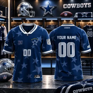 Dallas Cowboys Football Custom Jersey | Personalized NFL Fan Shirt