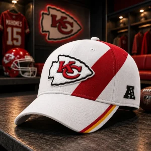 Kansas City Chiefs Football Custom Cap | Personalized NFL Fan Shirt