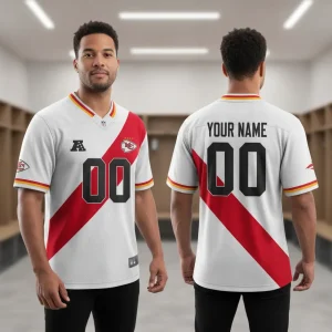Kansas City Chiefs Football Custom Jersey | Personalized NFL Fan Shirt