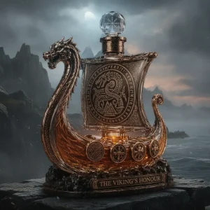 The Viking's Honour Limited Edition Crystal Whiskey Decanter
