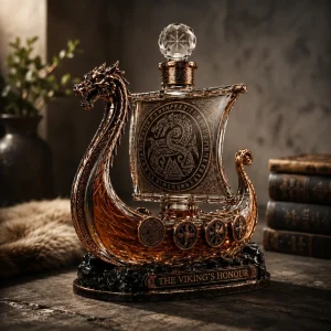 The Viking's Honour Limited Edition Crystal Whiskey Decanter