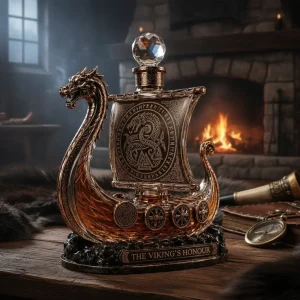 The Viking's Honour Limited Edition Crystal Whiskey Decanter