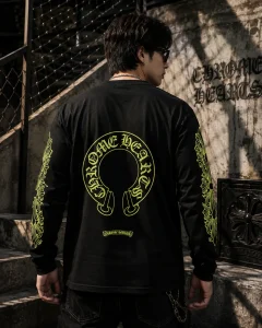 J-Hope BTS Chrome Hearts Long Sleeve Graphic T-Shirt