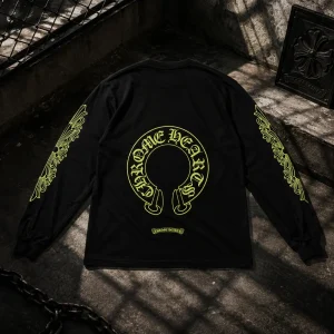J-Hope BTS Chrome Hearts Long Sleeve Graphic T-Shirt