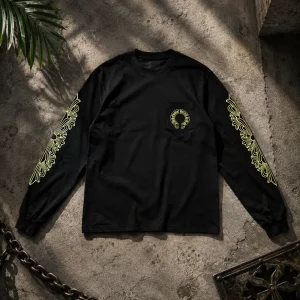 J-Hope BTS Chrome Hearts Long Sleeve Graphic T-Shirt
