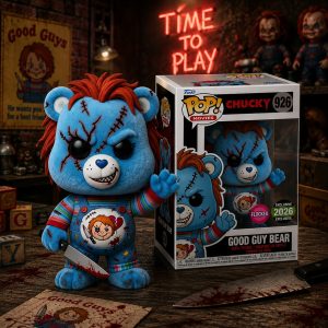 Chucky Good Guy Bear Flocked 2026 Exclusive Vinyl Pop Figure