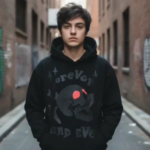 Spider-Man Tobey Maguire Skull Graphic Hoodie
